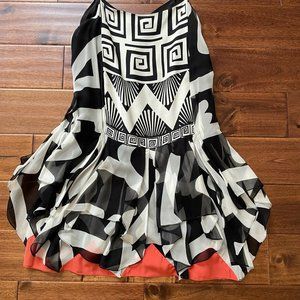 Diane von Furstenberg designer dress. 100% silk. Size 10